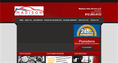 Desktop Screenshot of madisonauto.net